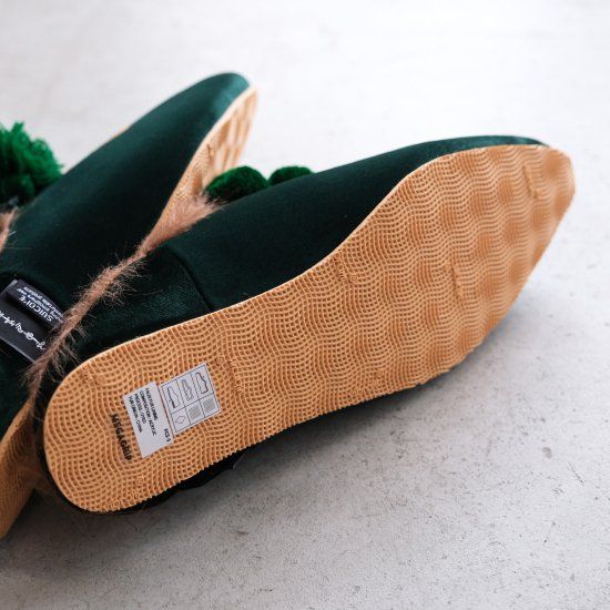 『NGAP BABOUCHE VELVET』-シューズ-（GREEN / グリーン）