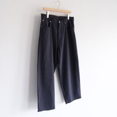 『COTTON SILK - 5 POCKET PANTS』-パンツ-（ NAVY / ネイビー）