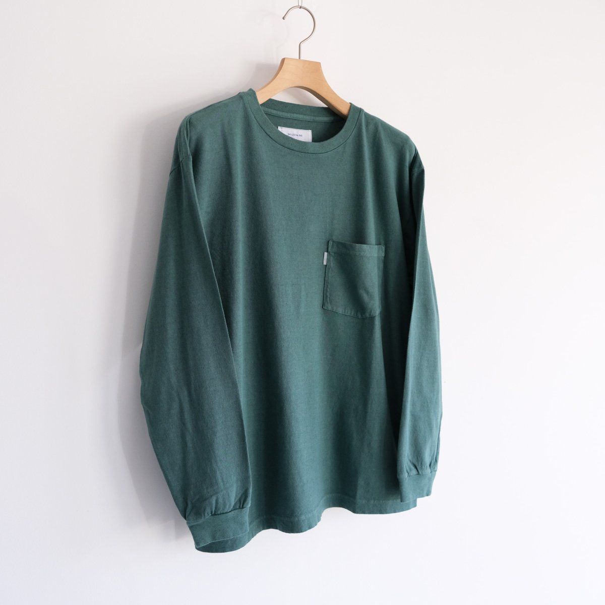 『COTTON / LINE L/S T-SHIRT(GARMENT DYE)』