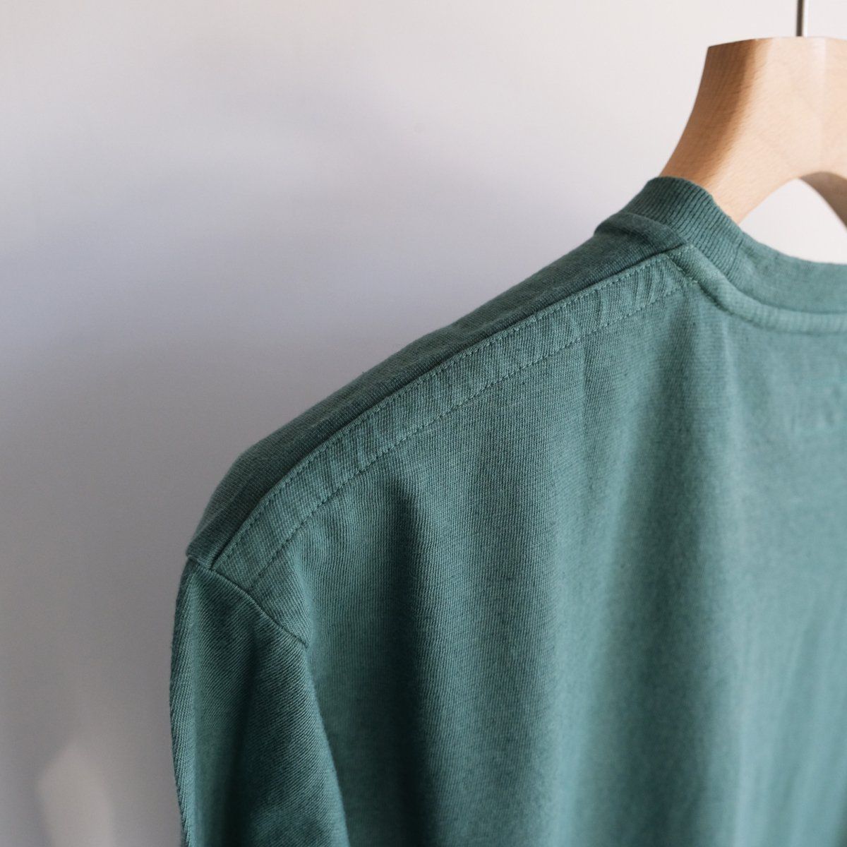 『COTTON / LINE L/S T-SHIRT(GARMENT DYE)』