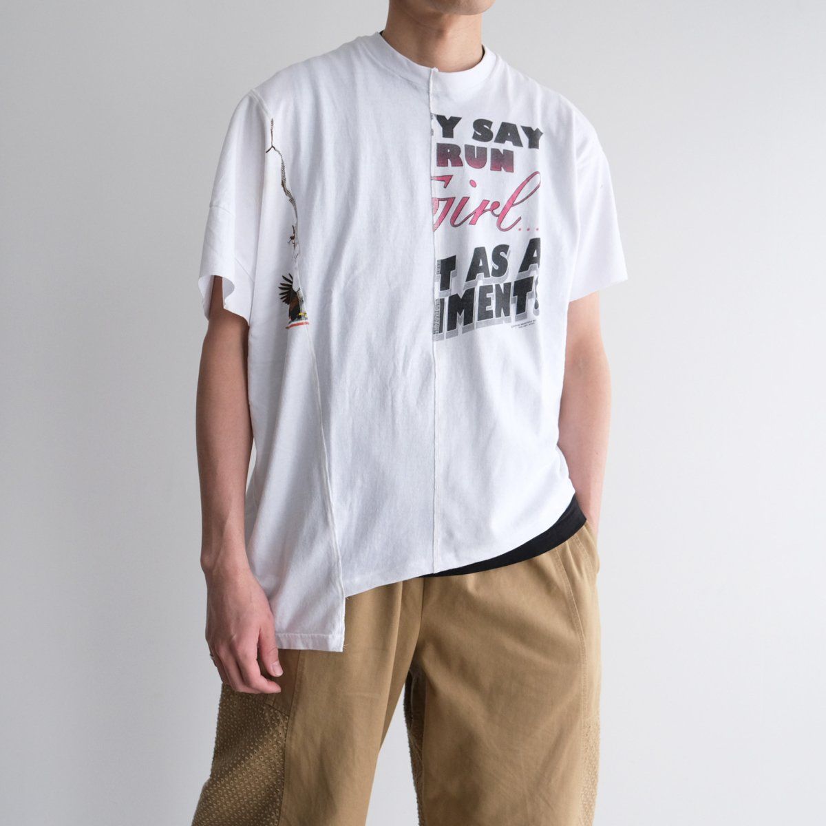 『circa make asymmetry slit top(C)』