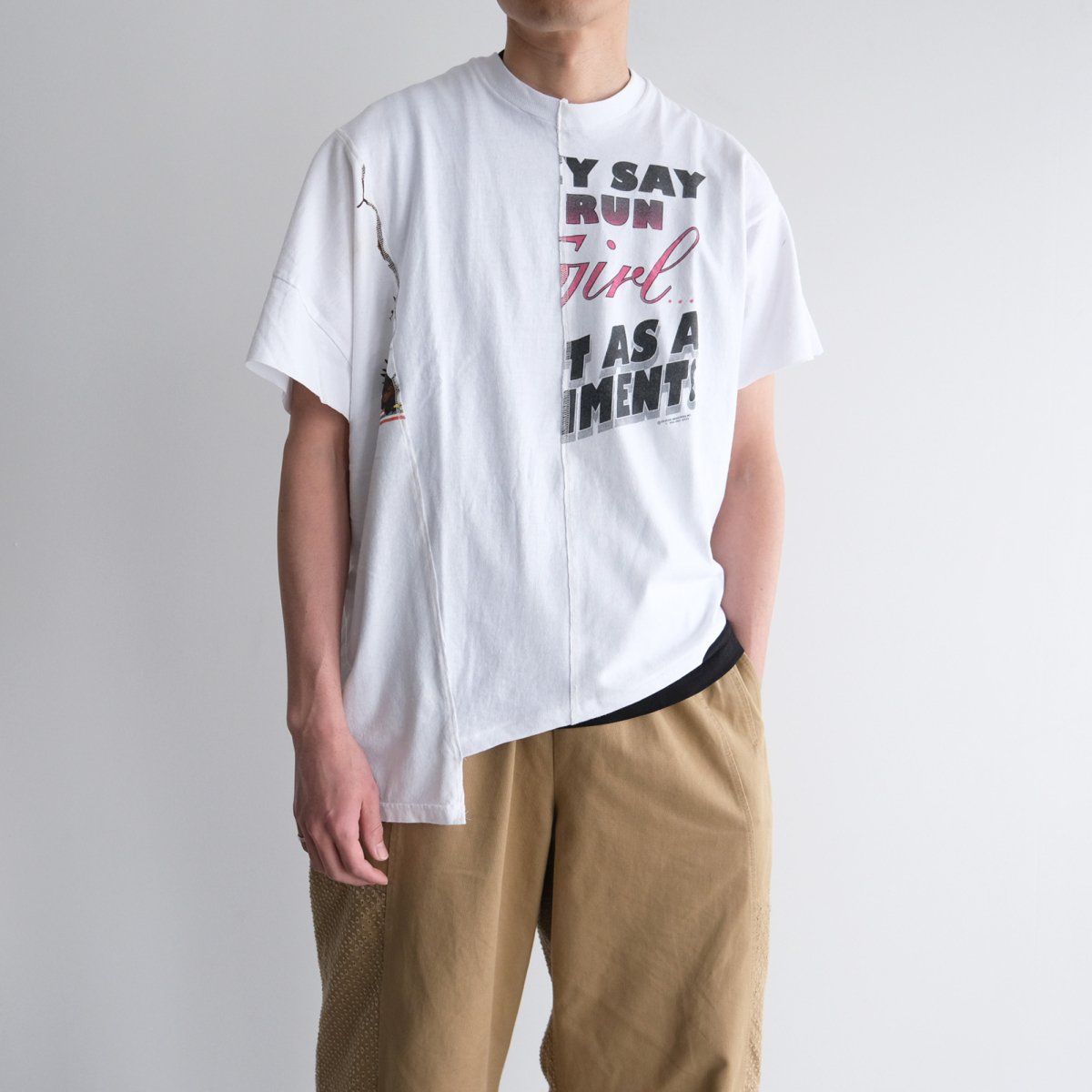 77CIRCA - 『circa make asymmetry slit top(C)』 | STACK STORE