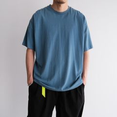 『NATURAL PIGMENT OVERSIZED TEE』-Tシャツ-（BLUE / ブルー）