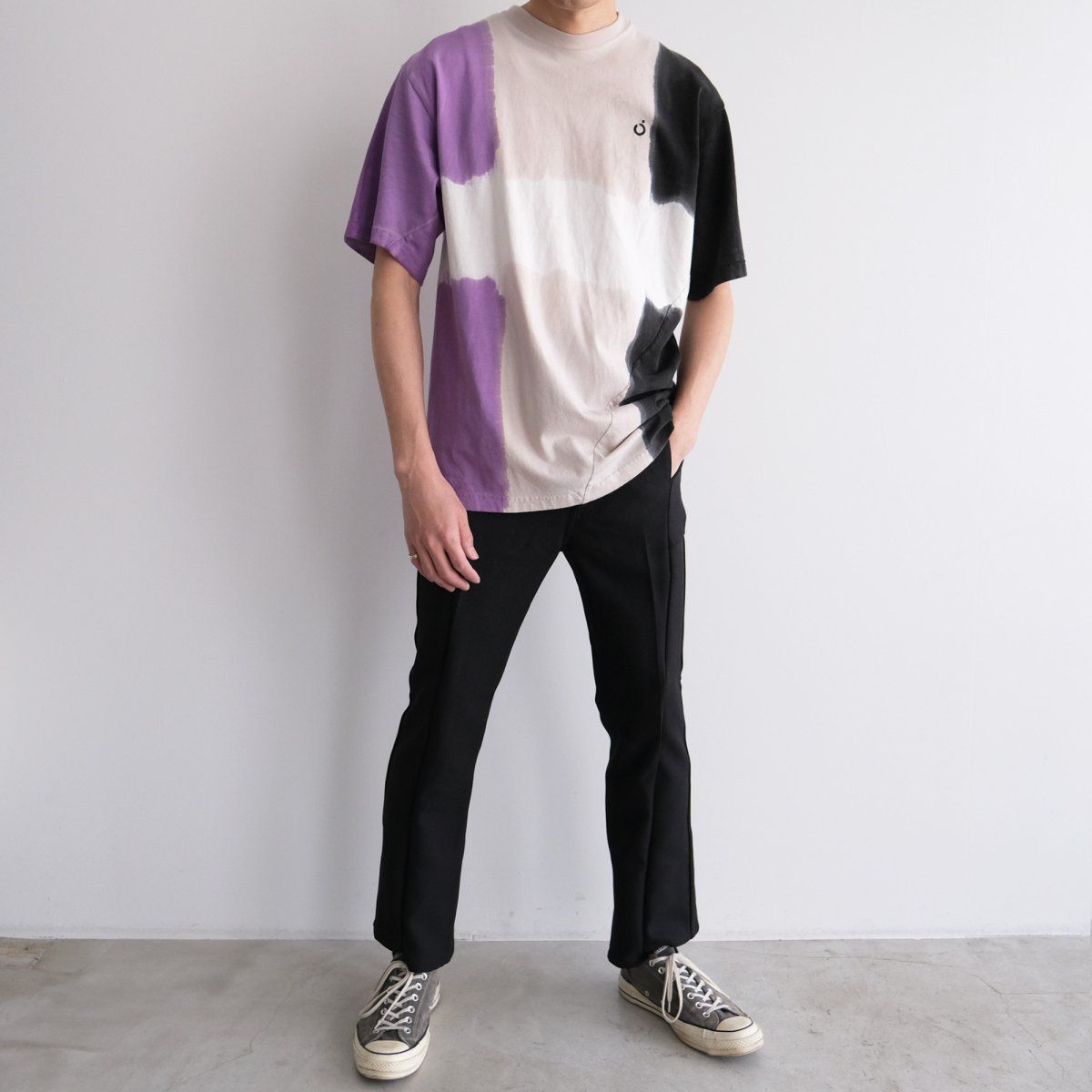 『HAND DYED TWIST TEE』  残り1点