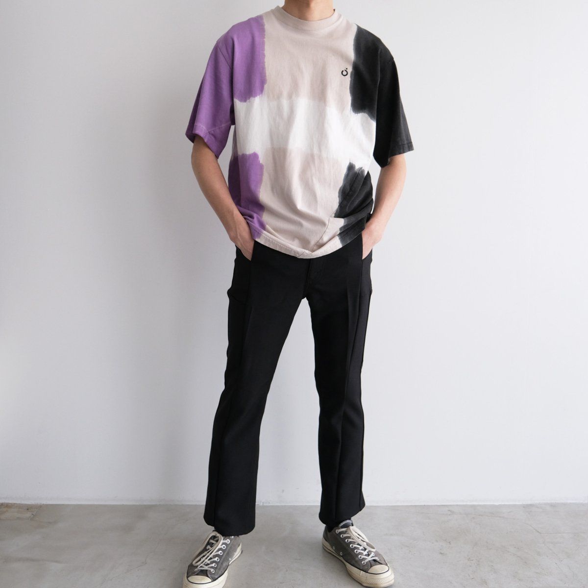 『HAND DYED TWIST TEE』  残り1点