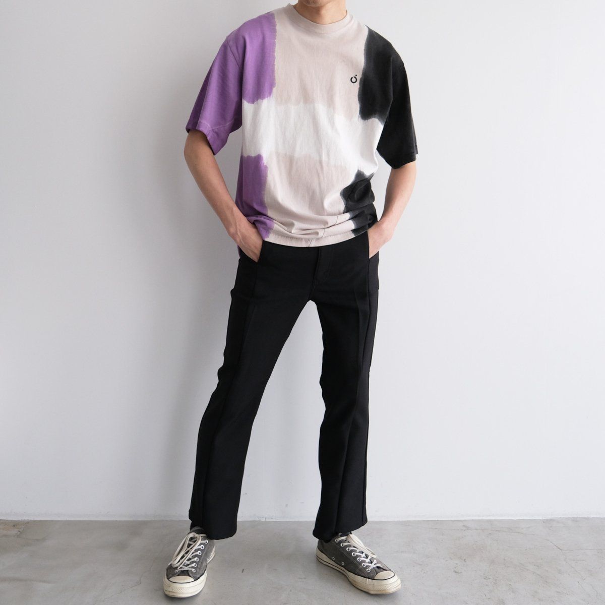 『HAND DYED TWIST TEE』  残り1点