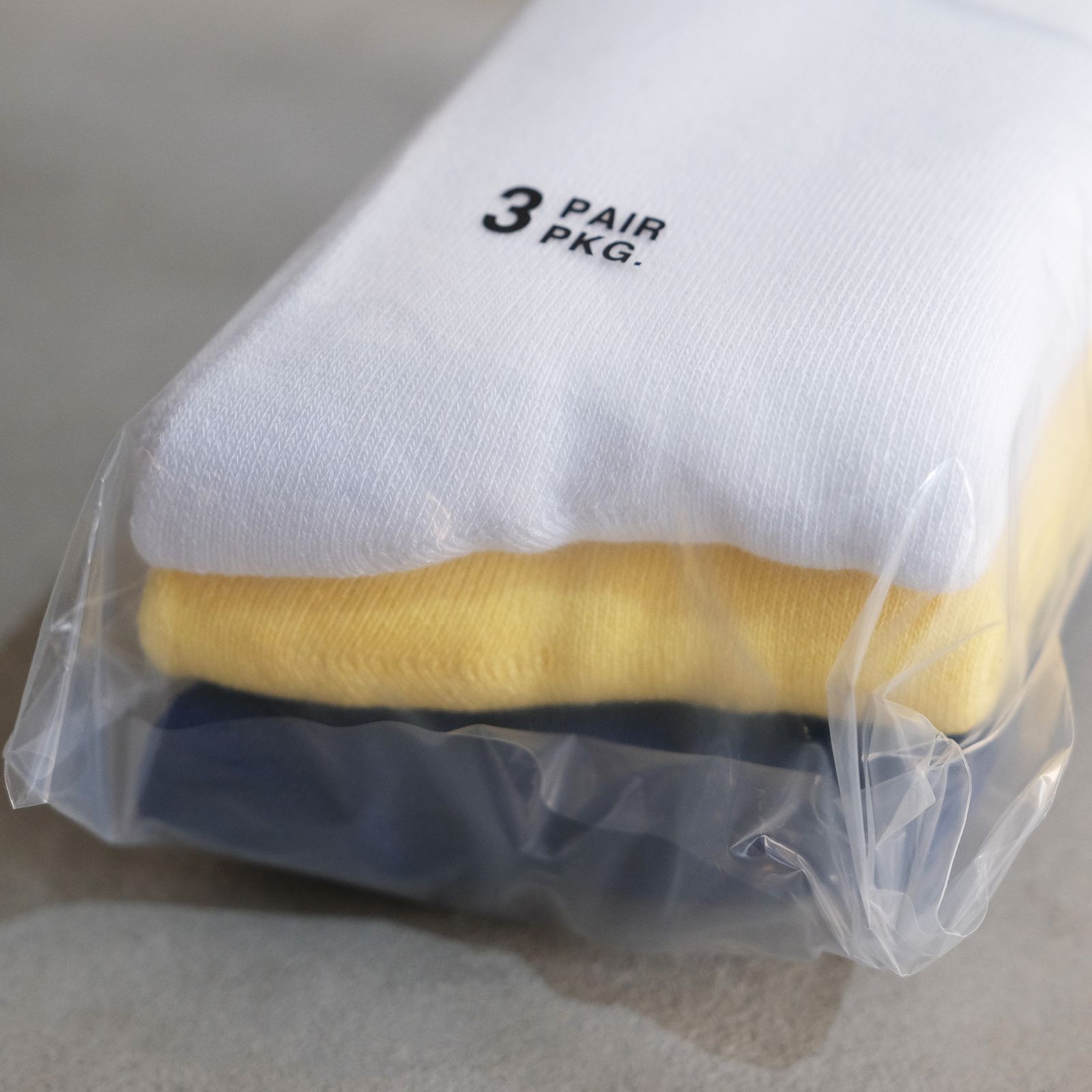 Graphpaper 3-Pack Socks -ソックス-（Assort 1 / アソート1）