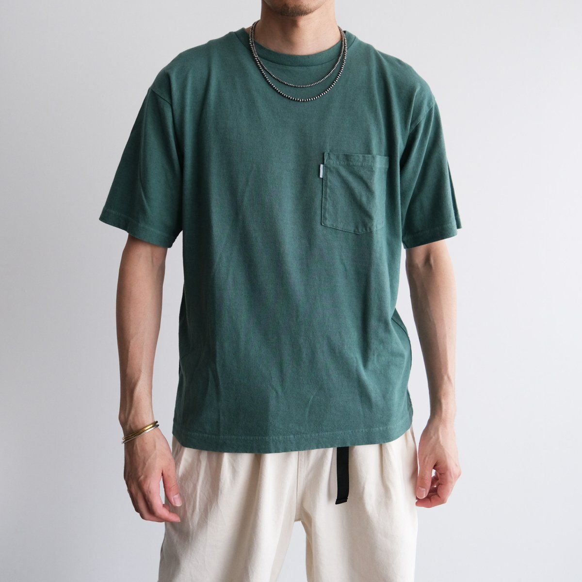 『COTTON / LINE S/S T-SHIRT(GARMENT DYE)』