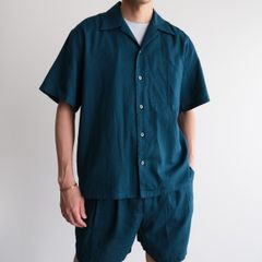 『JEFF - OPEN COLLAR S/S SH - 』