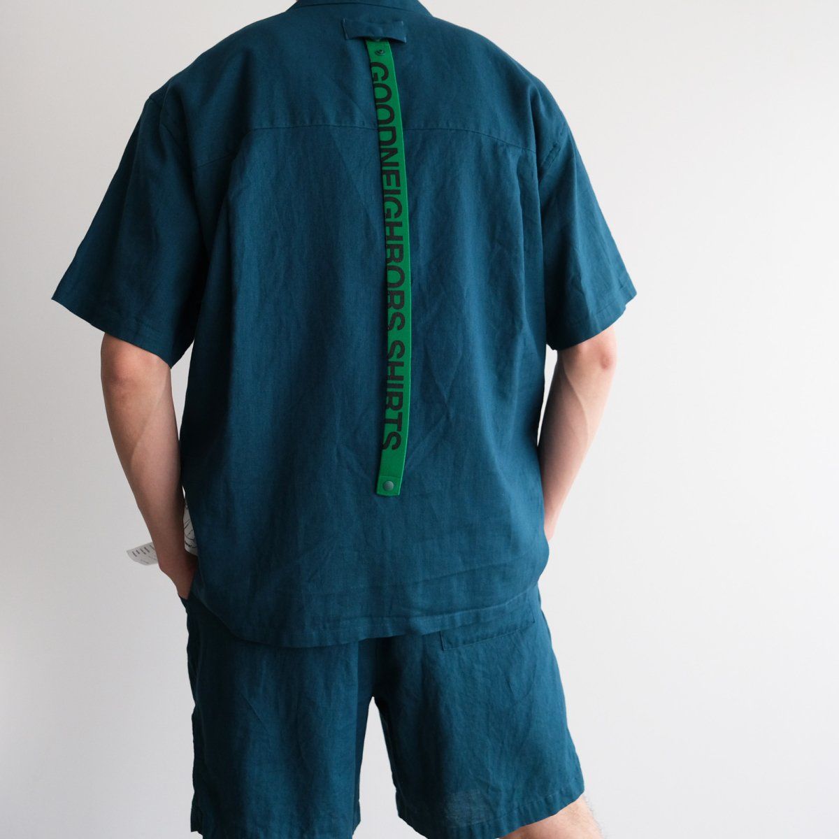 『JEFF - OPEN COLLAR S/S SH - 』