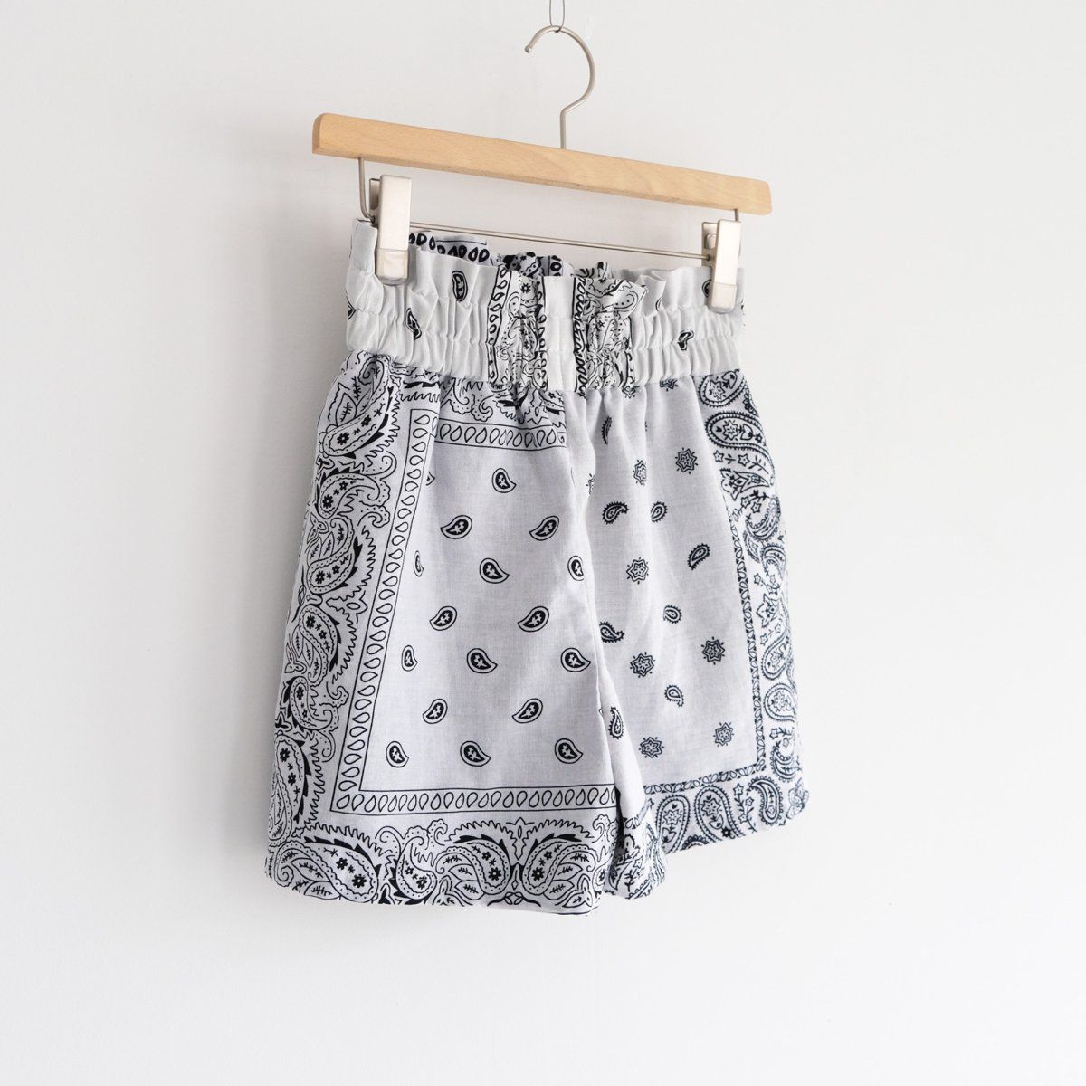 『circa make bandana patchwork shorts』