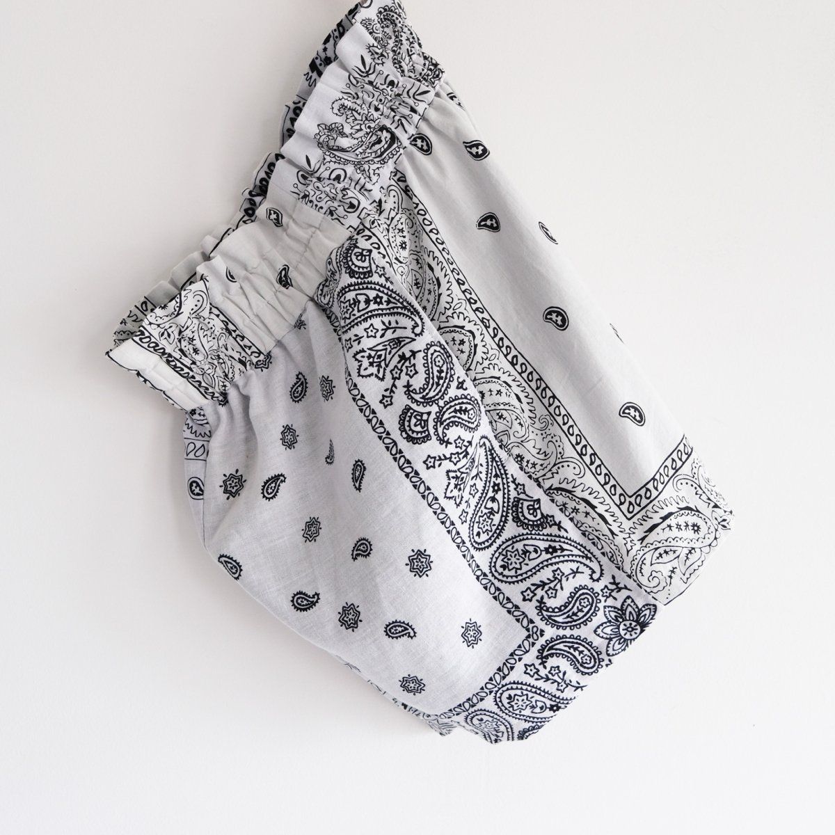 『circa make bandana patchwork shorts』