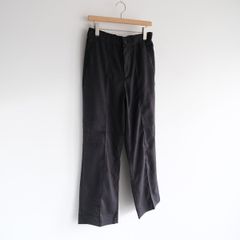 『SOLO SUEDE FLARE PANTS』-パンツ-（BLACK / ブラック）
