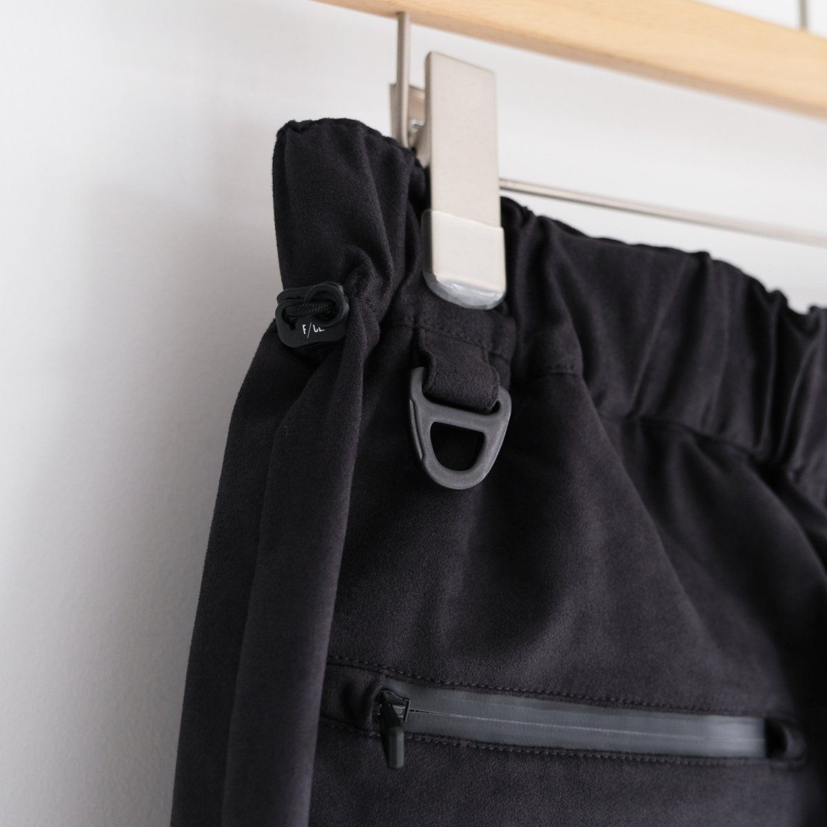 F/CE. - 『SOLO SUEDE FLARE PANTS』-パンツ-（BLACK / ブラック
