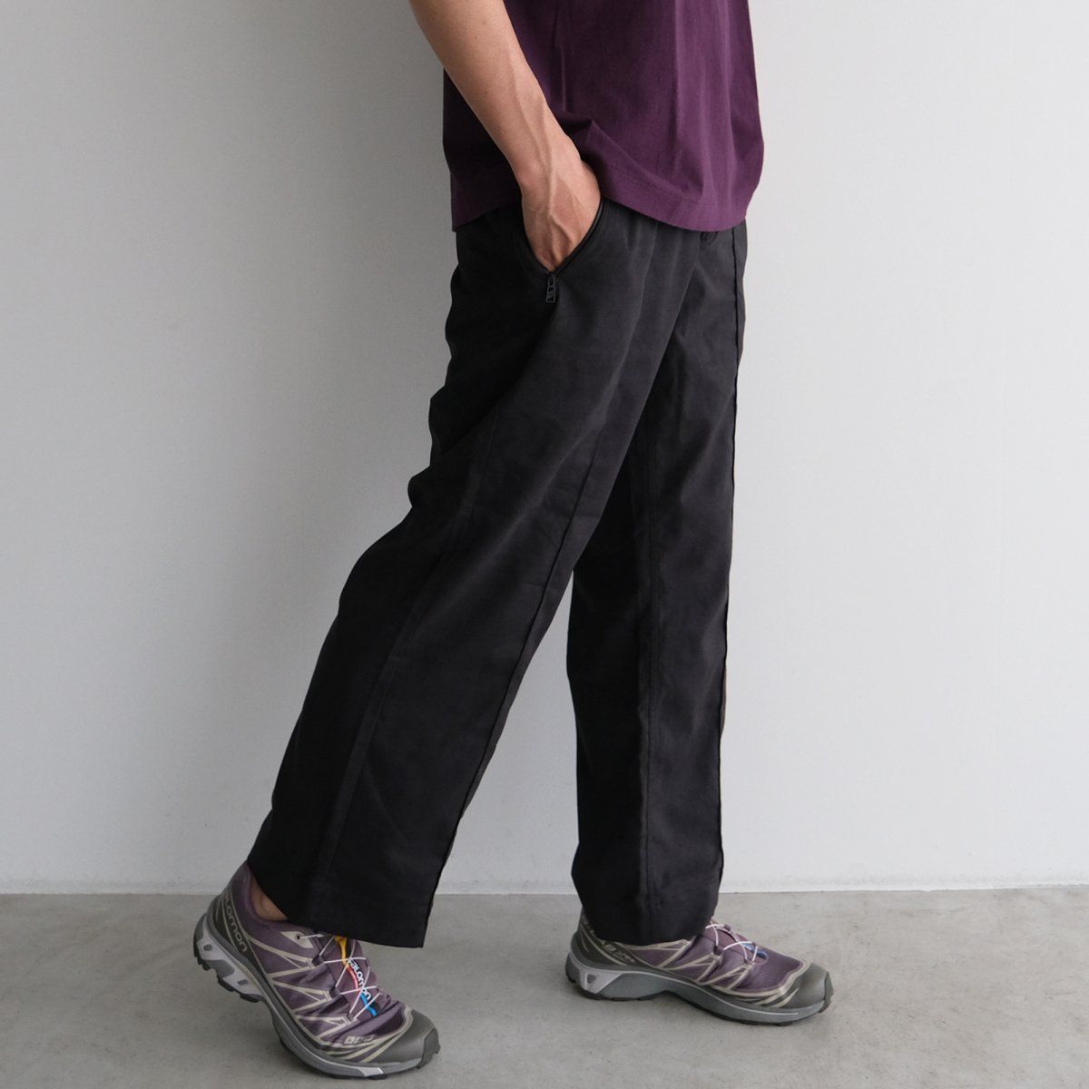 セール】F/CE. SOLO SUEDE FLARE PANTS / エフシーイー ソロ