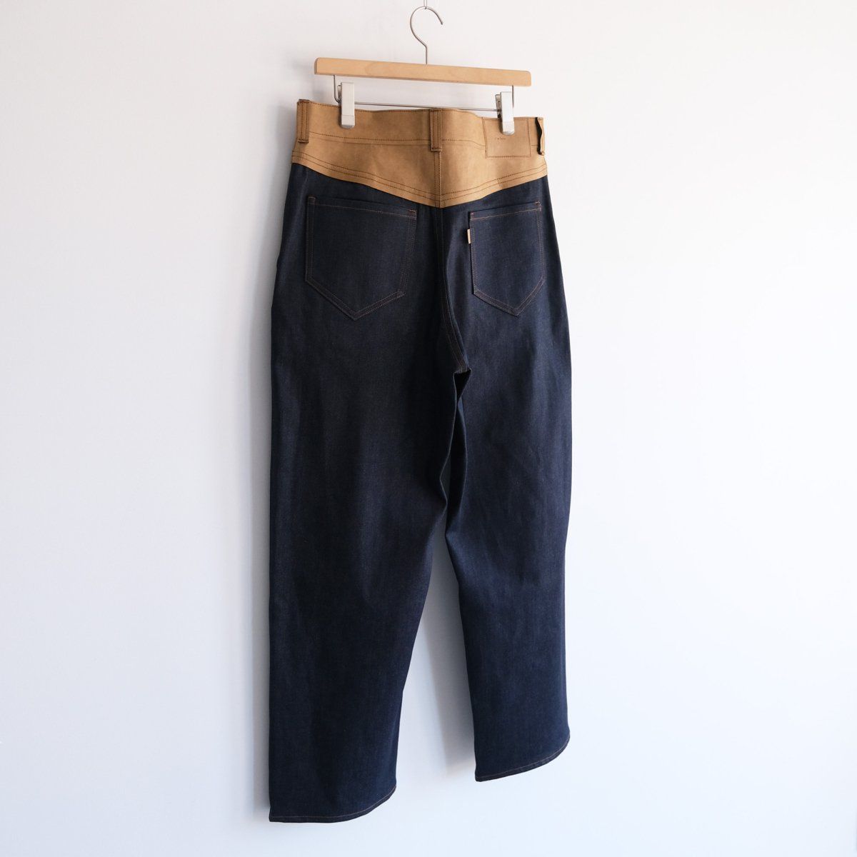 PAPER PATCH DENIM PANTS "PAST" -パンツ-