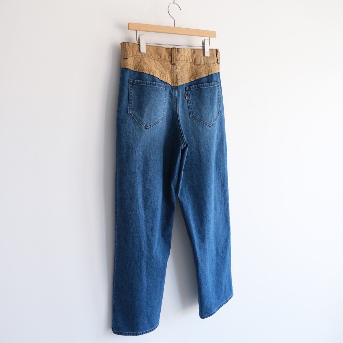 PAPER PATCH DENIM PANTS "NOW" -パンツ-