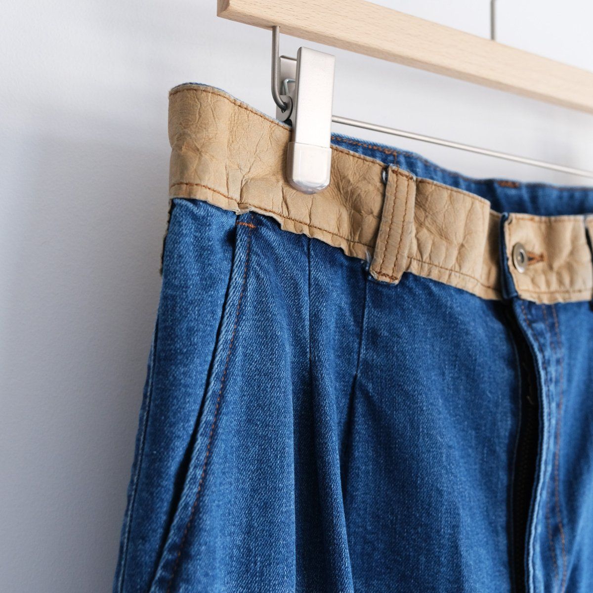 PAPER PATCH DENIM PANTS "NOW" -パンツ-