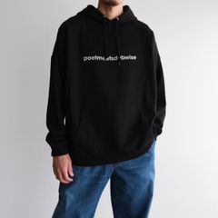 『"poetmeetsdubwise"LOOSE FIT HOODIE』