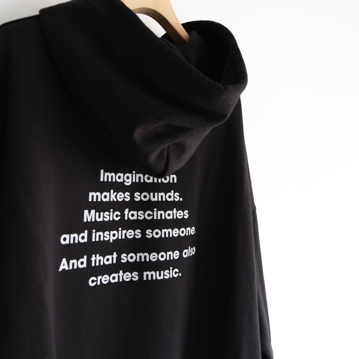 『"poetmeetsdubwise"LOOSE FIT HOODIE』