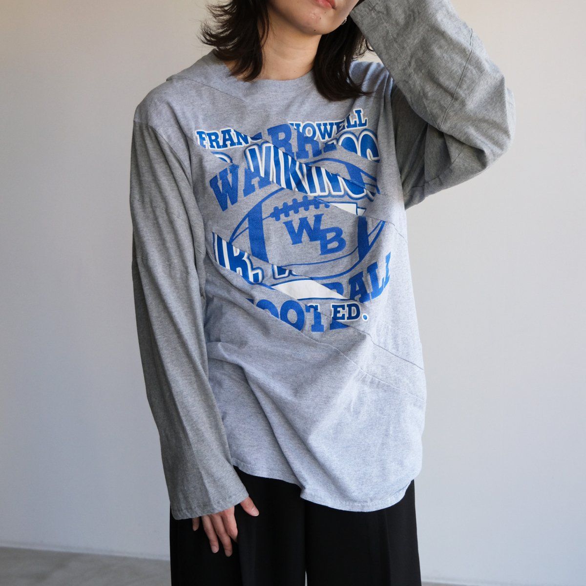 77circa リメイク長袖Tシャツ 楽天市場】77circa リメイク（カラーブラック）（トップス