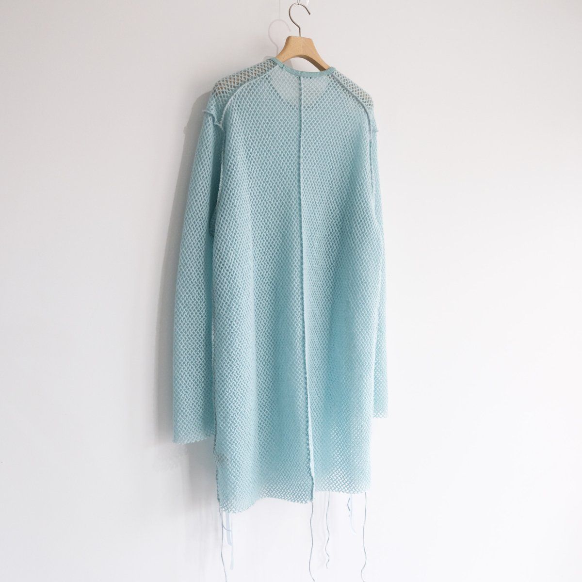 『MOHAIR LONG SLEEVE』-ニット-（SAX / サックス）