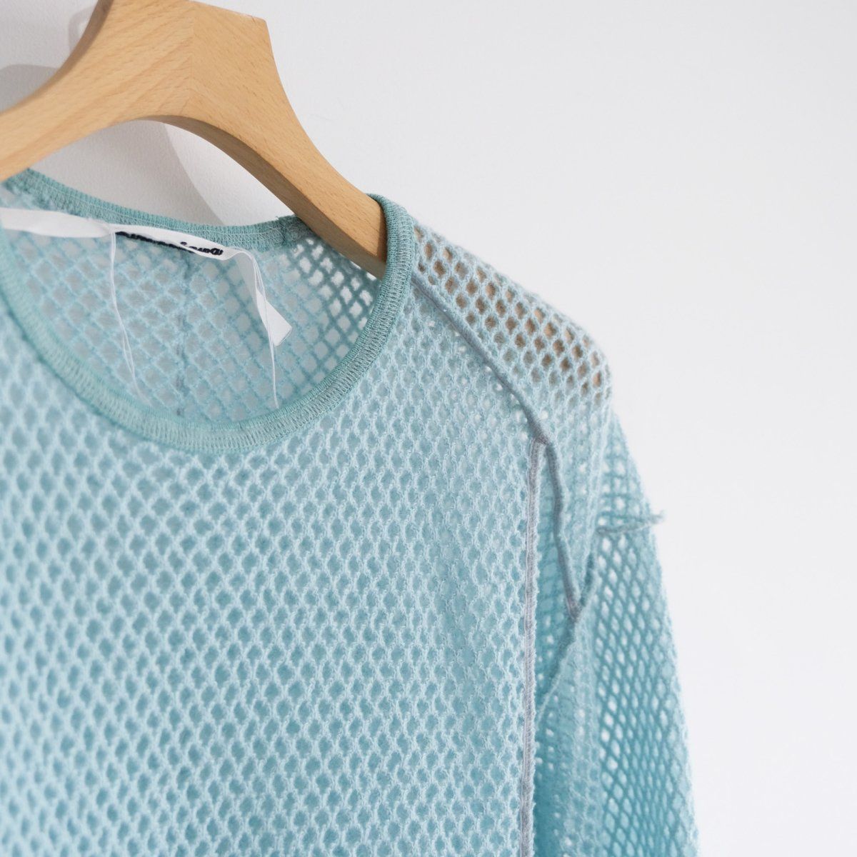 『MOHAIR LONG SLEEVE』-ニット-（SAX / サックス）