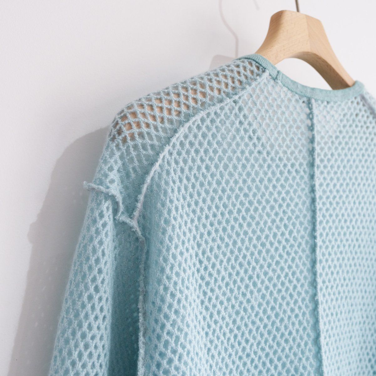 『MOHAIR LONG SLEEVE』-ニット-（SAX / サックス）