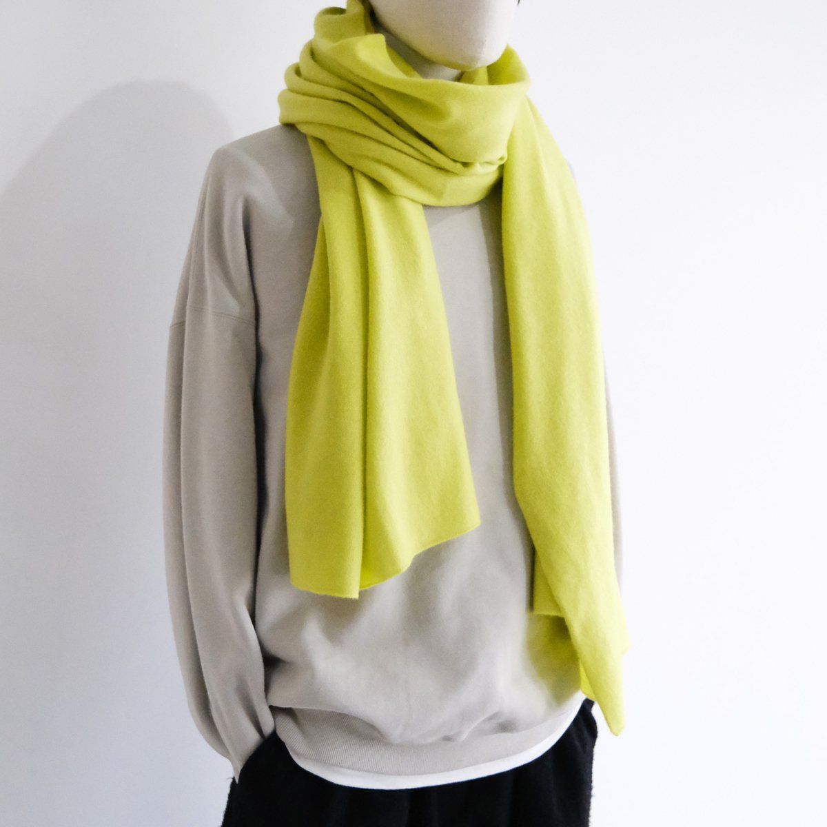 『CASHMERE VINTAGE WASH STALL』