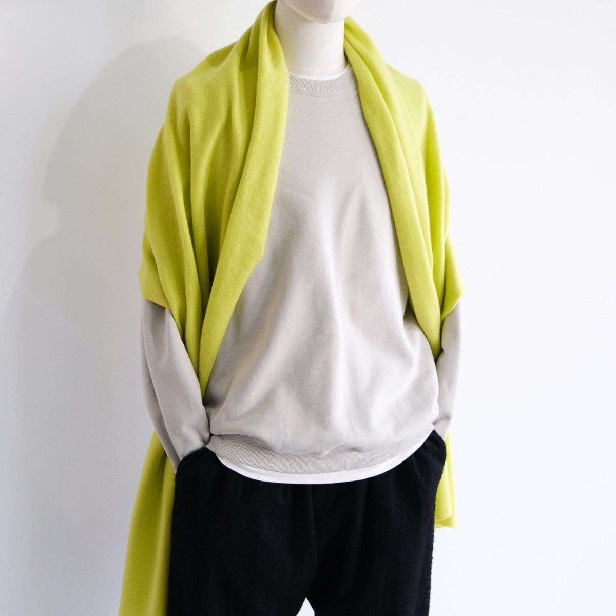 『CASHMERE VINTAGE WASH STALL』