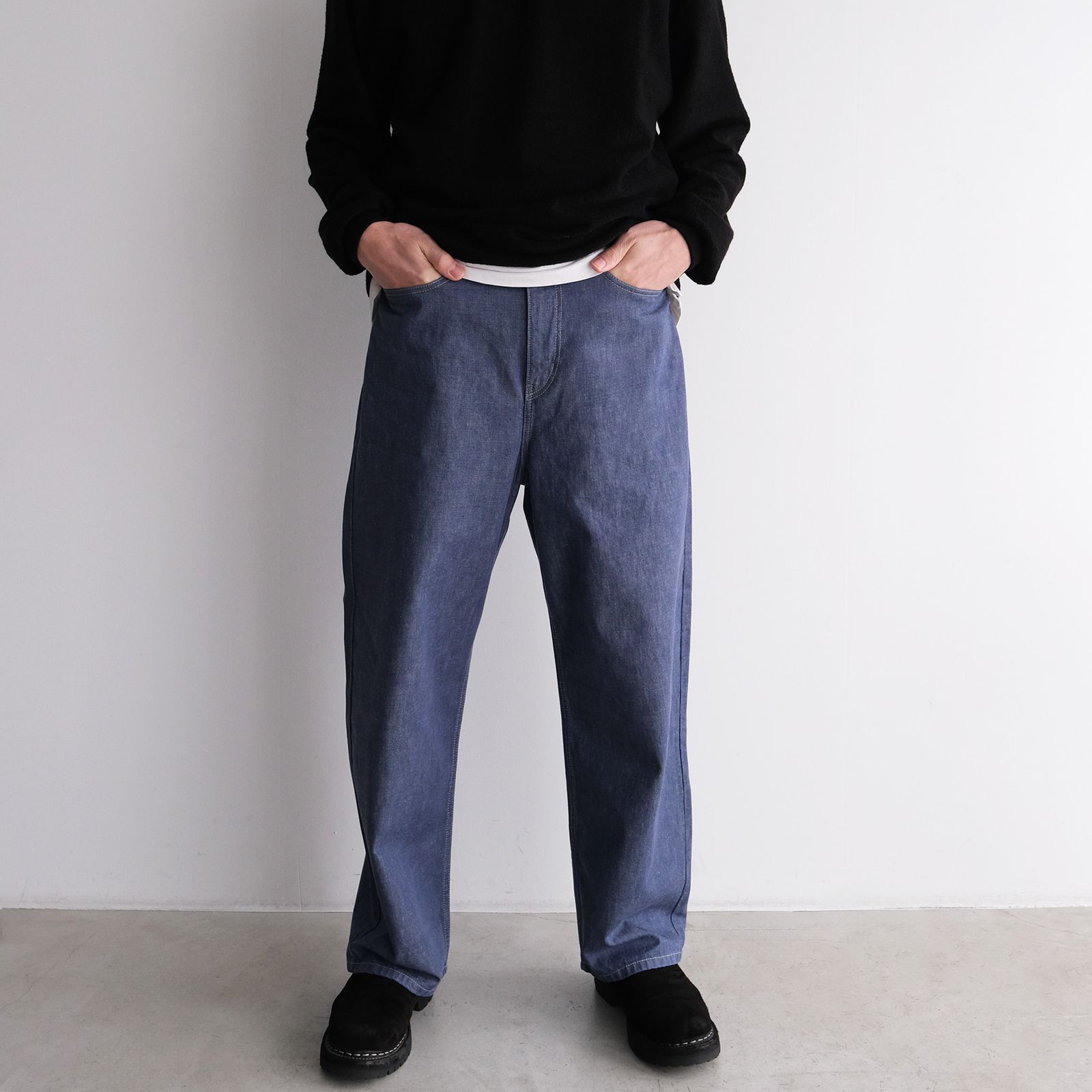 10.5oz BAGGY DENIM -デニム-（Blue / ブルー）