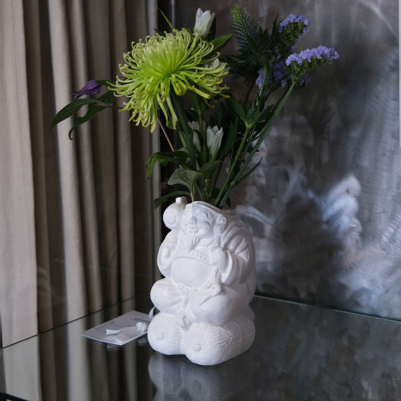 『大黒 FLOWER VASE』-フラワーベース-（WHITE / ホワイト）