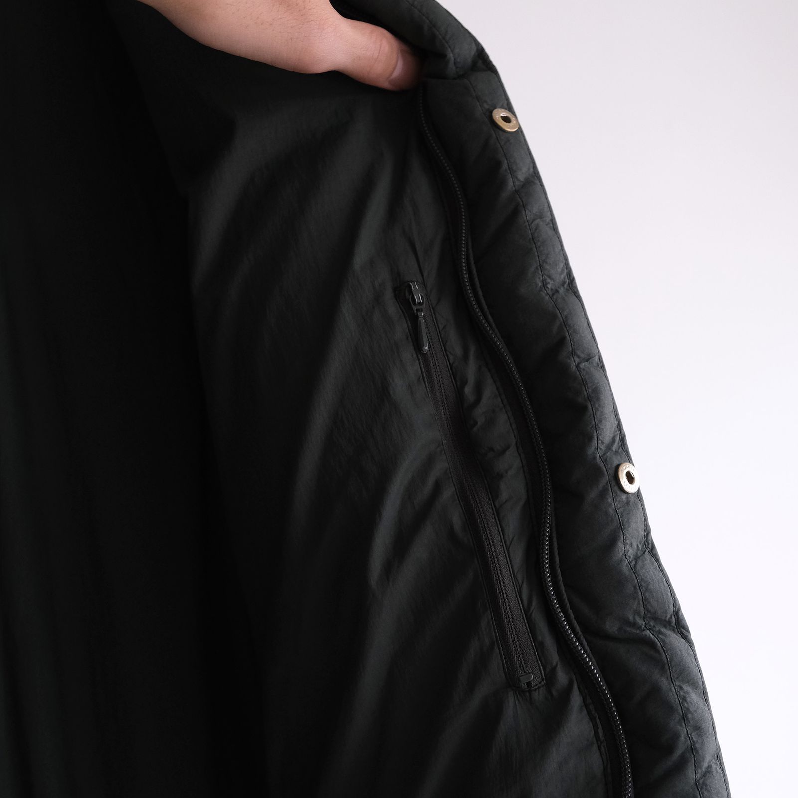 Garment Dyed Down Jacket -ダウンジャケット-（Green / グリーン）