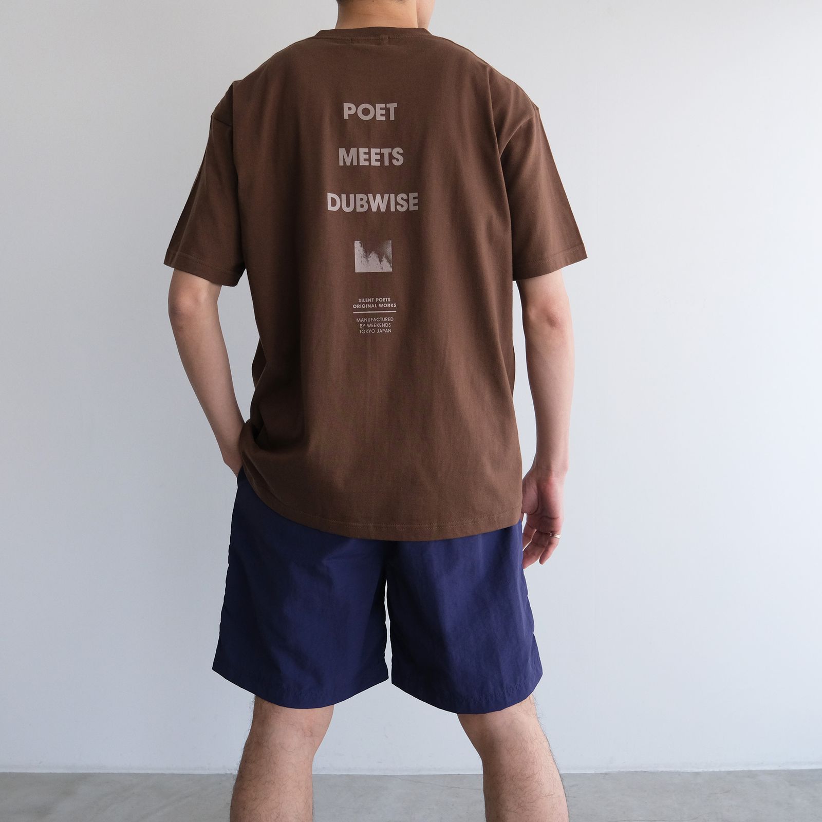 PMD Logo T-Shirt -Tシャツ-（D.Brown / ダークブラウン）