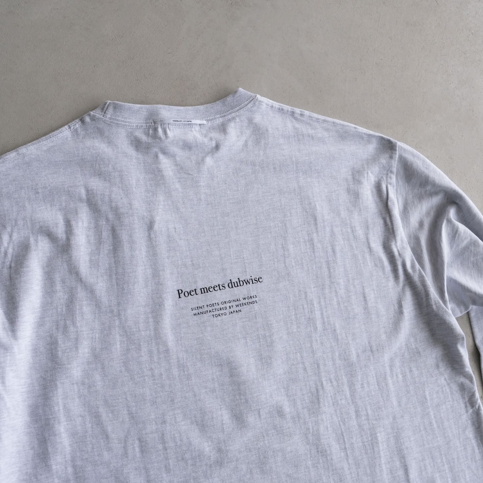 Time Is Not Infinite L/S T-Shirts -Tシャツ-（A.Gray / アッシュグレー）