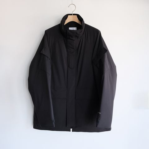 PERTEX SHIELD Insulated Military Parka -ジャケット-（Black / ブラック）GM263-30271