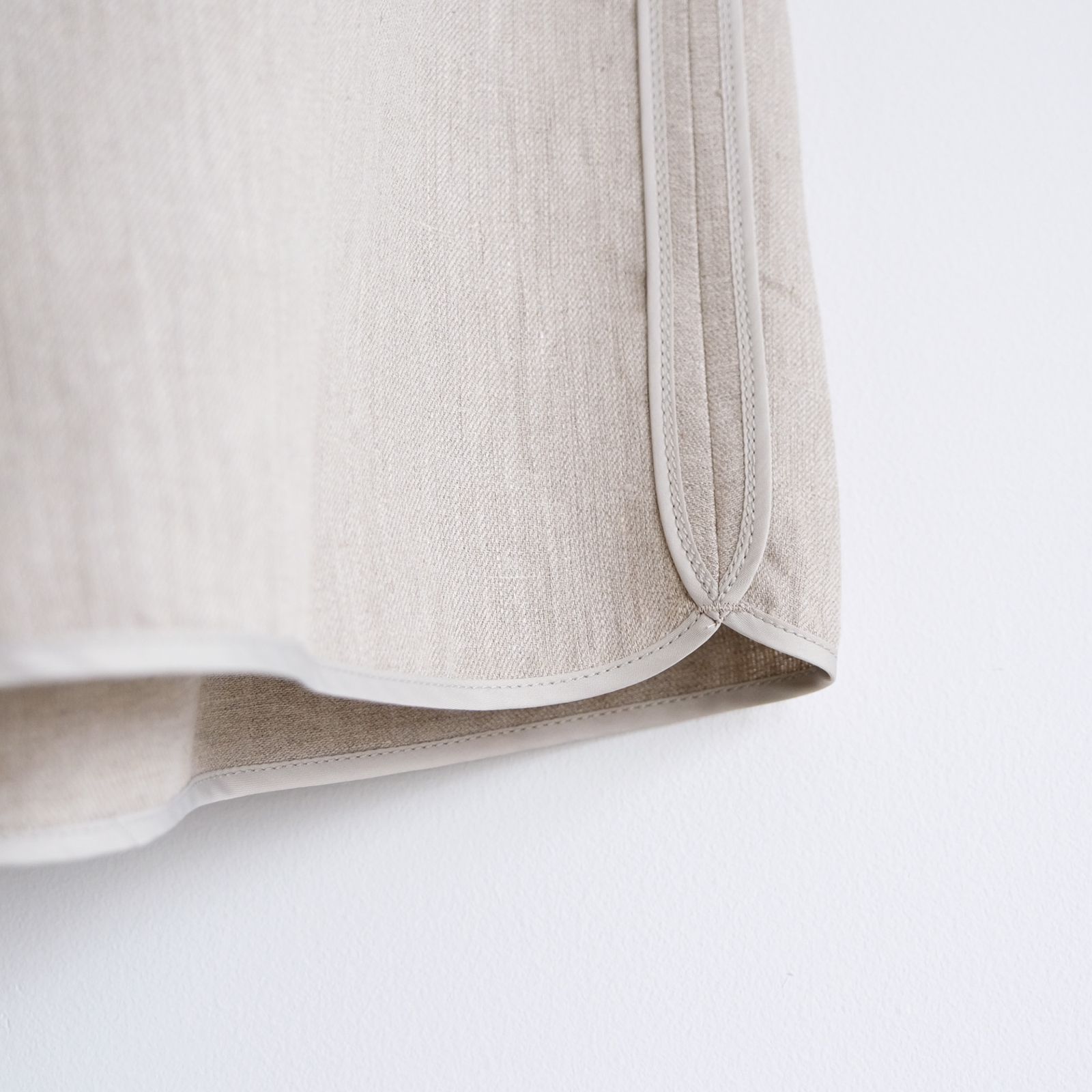 With Piping Linen Pants -パンツ-（Beige / ベージュ）