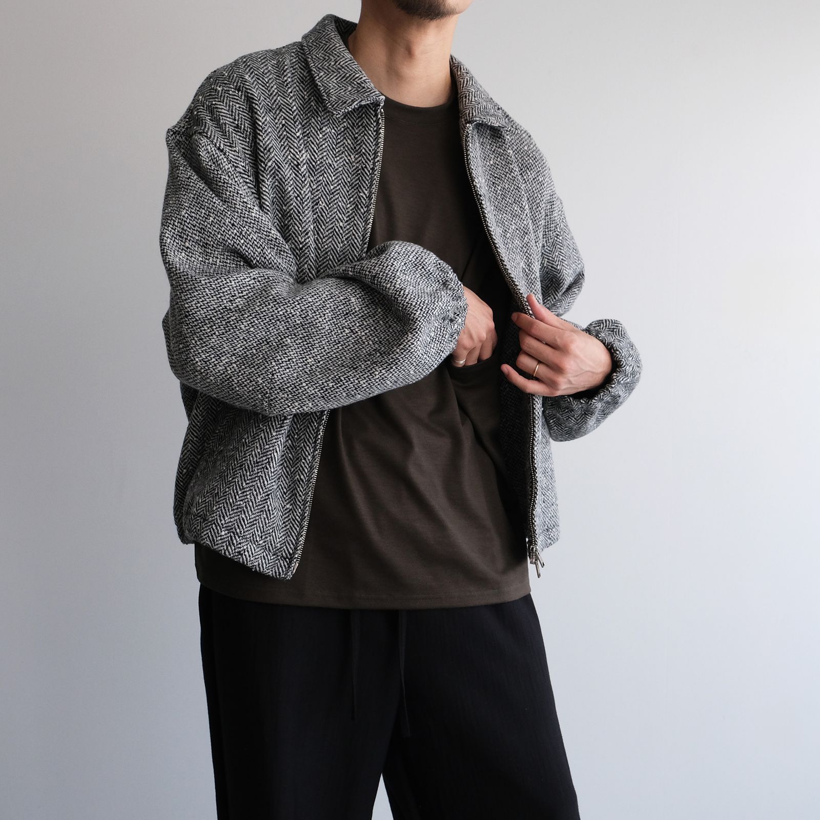 Yururi Tee L/S Super100s -Tシャツ-（Olive / オリーブ）