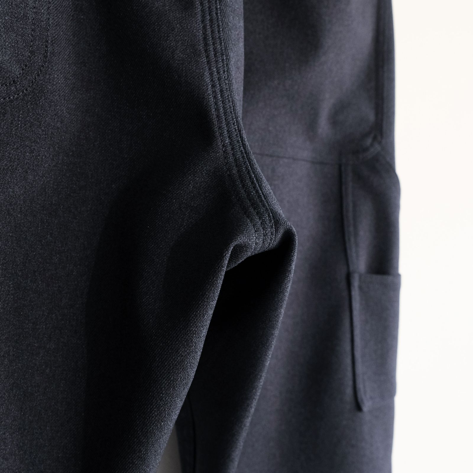 Polyester Flannel Painter Pant -パンツ-（Navy / ネイビー）