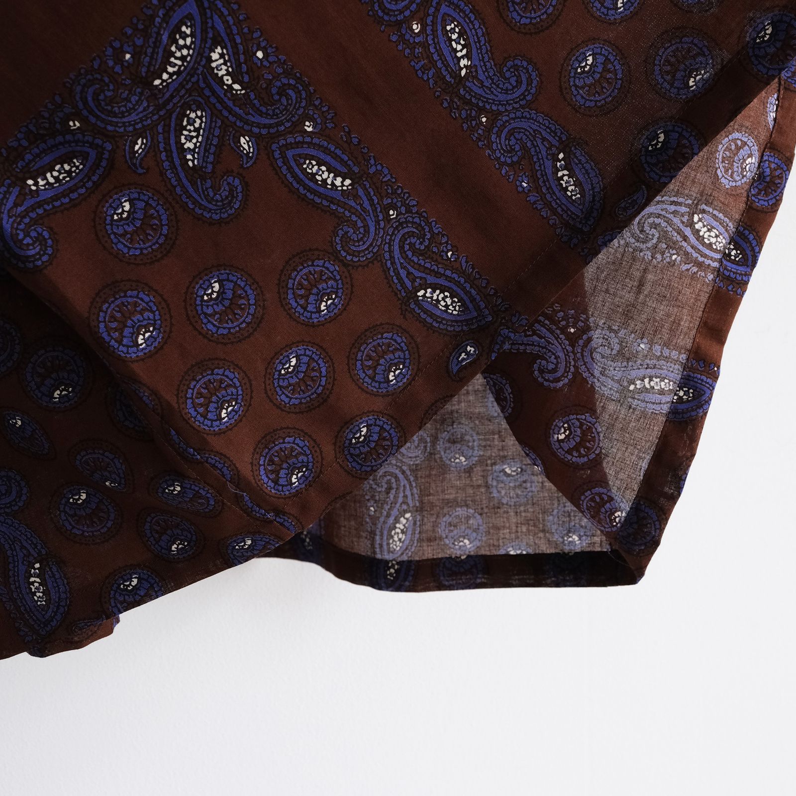 Paisley Summer Shirt -シャツ-（Brown / ブラウン）