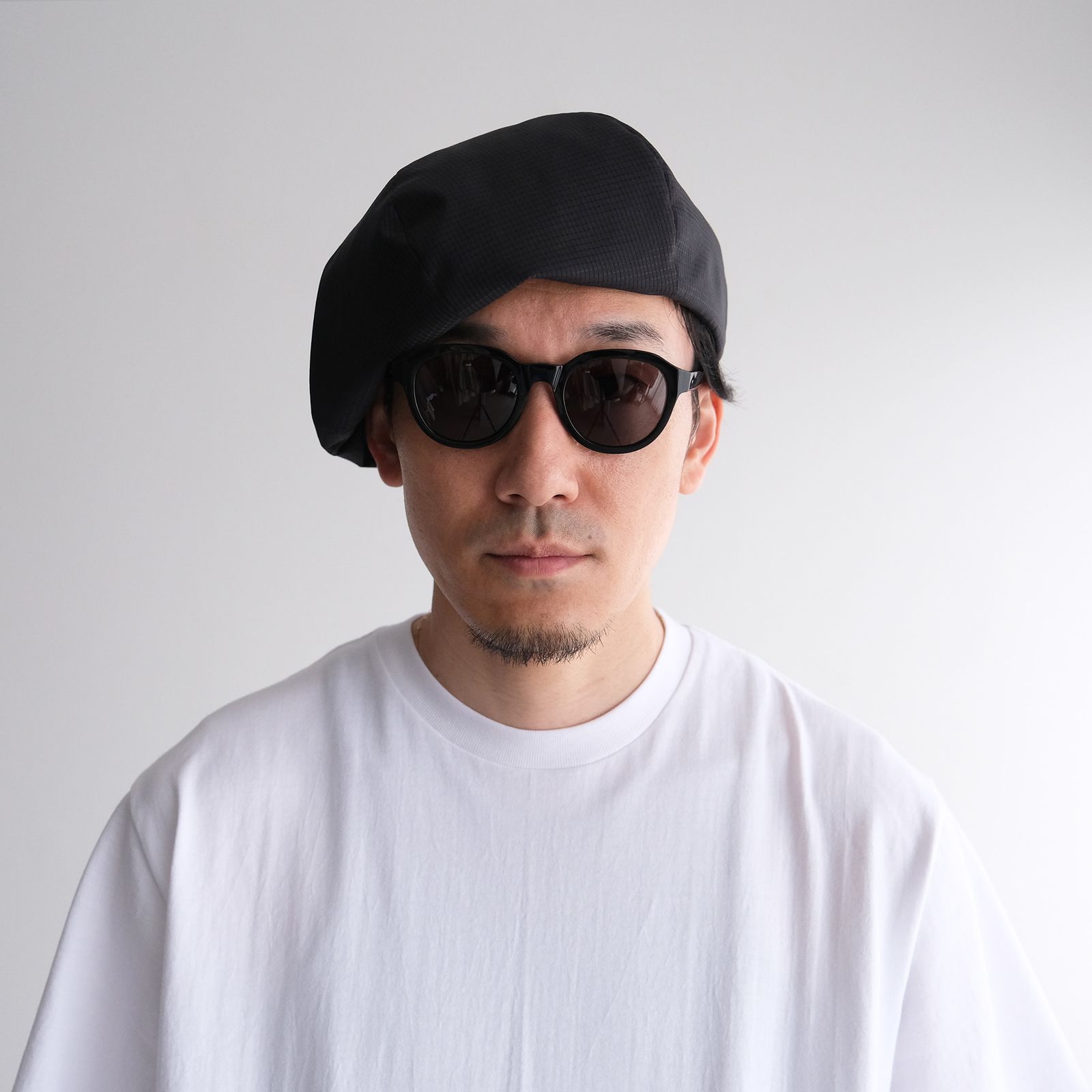 Dot Air Beret -ベレー帽-（Black / ブラック）