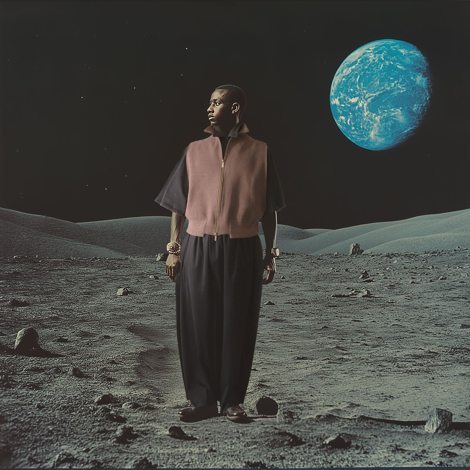 "Slit"Pants - パンツ-（Black / ブラック）