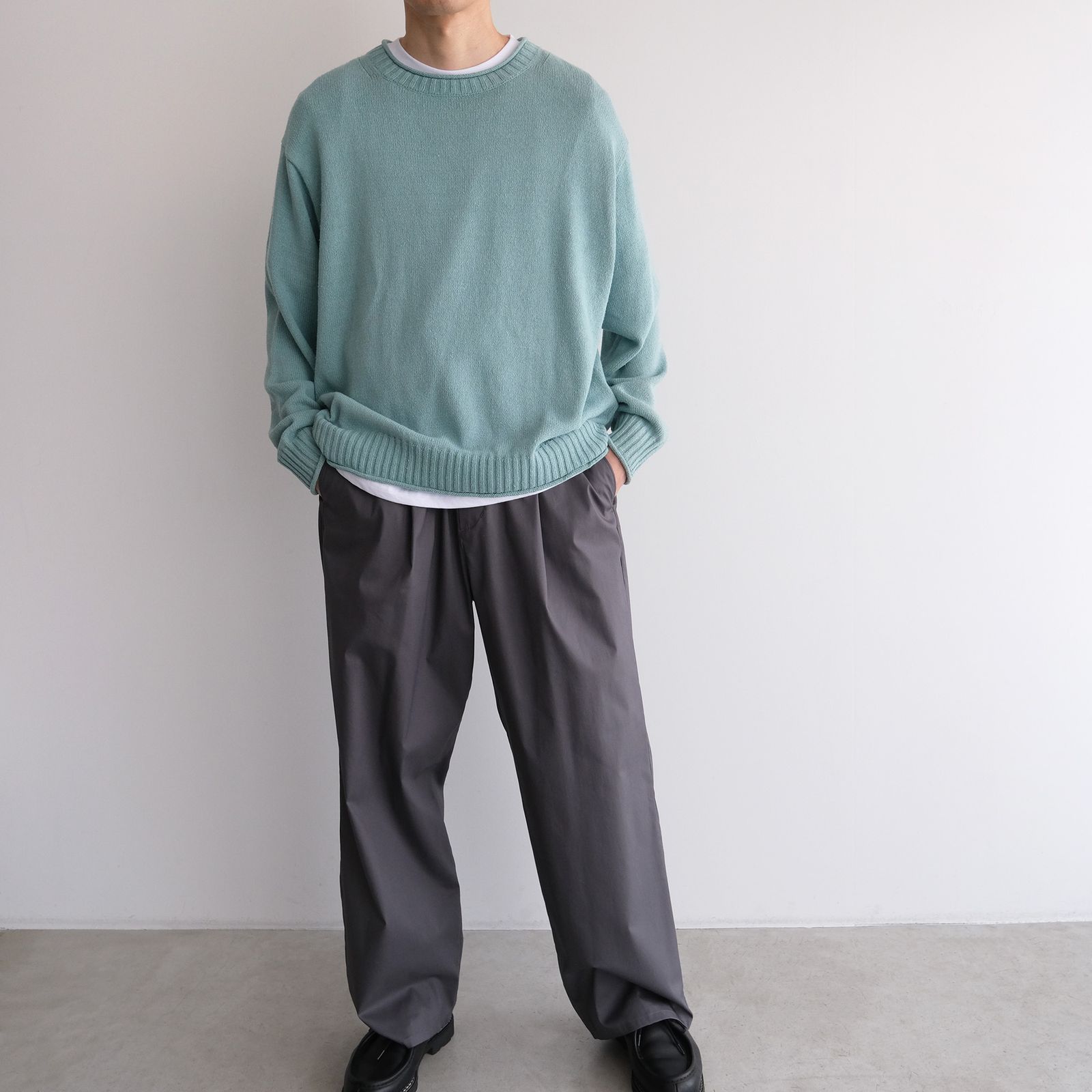 Solotex Twill Wide Chef Pants -パンツ-（Gray / グレー）
