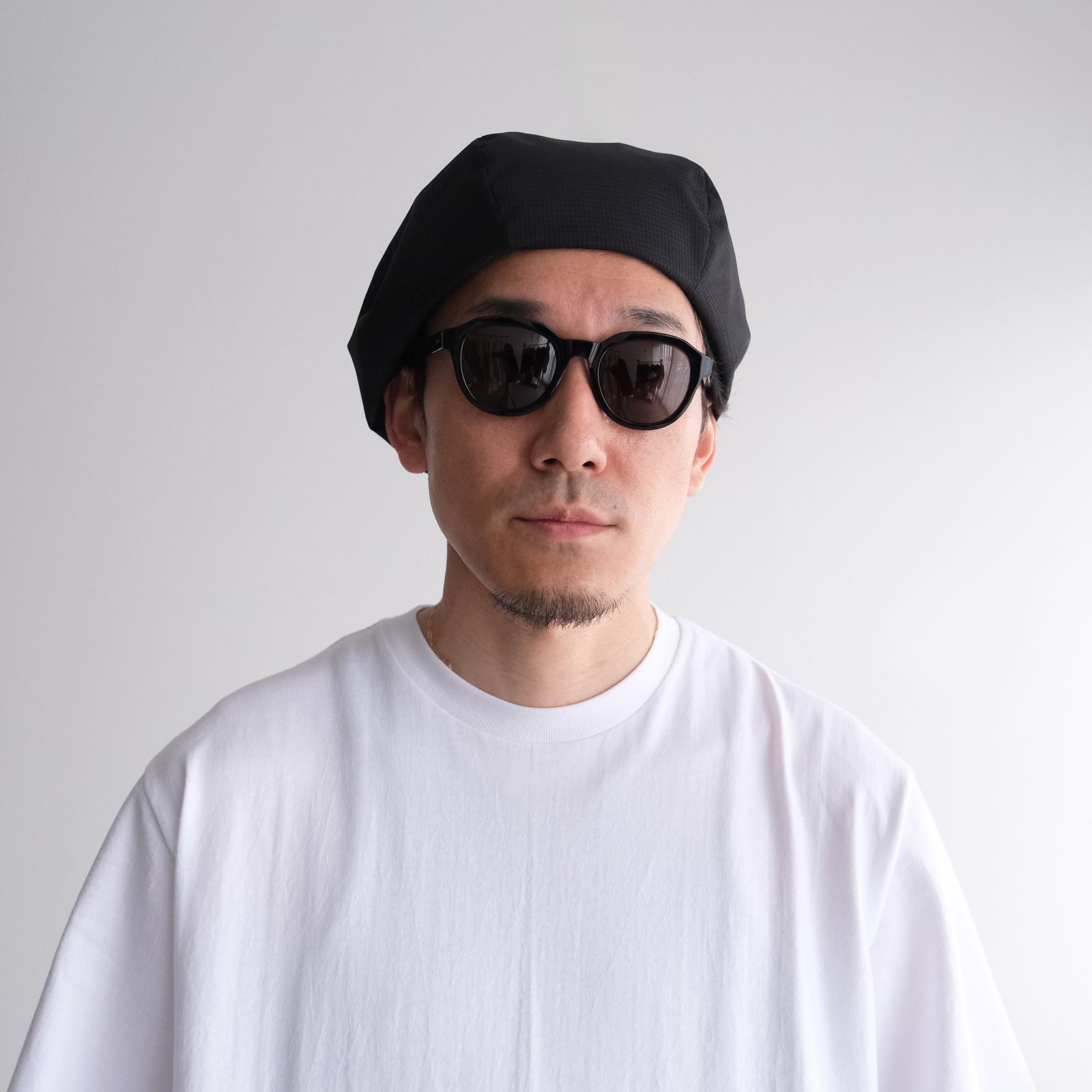 Dot Air Beret -ベレー帽-（Black / ブラック）