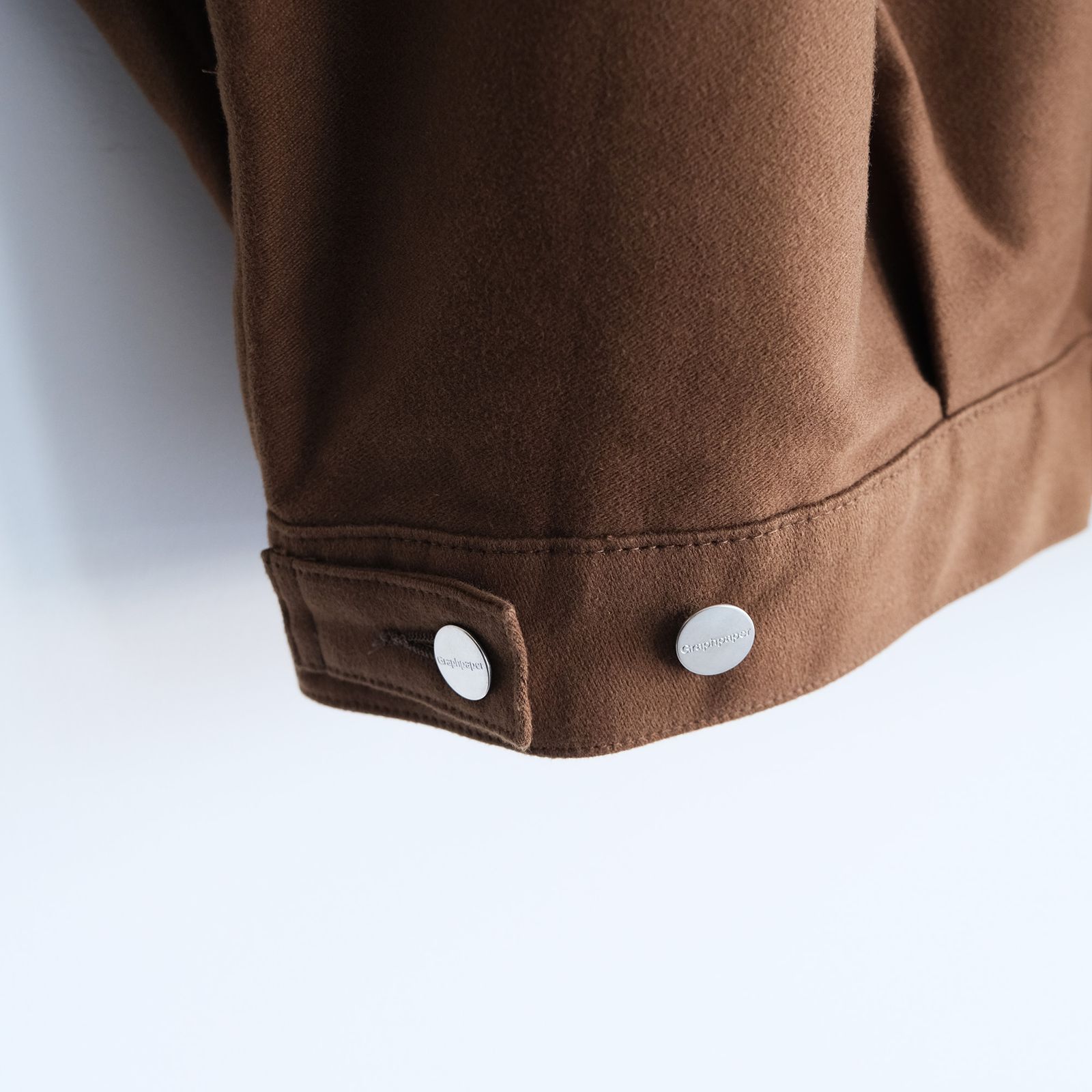 Cotton Double Serge Jacket -ジャケット-（Brown / ブラウン）GM263-20450