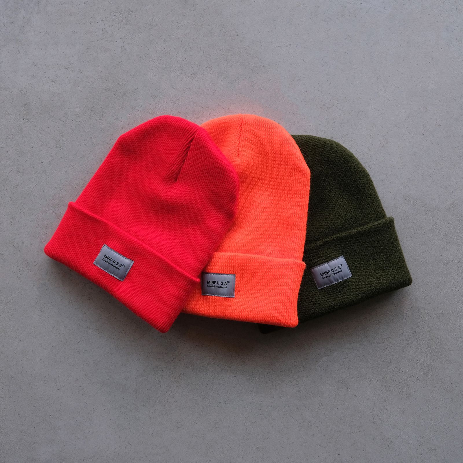 SP Sign AC Beanie -ビーニー-（Neon Orange / ネオン オレンジ）