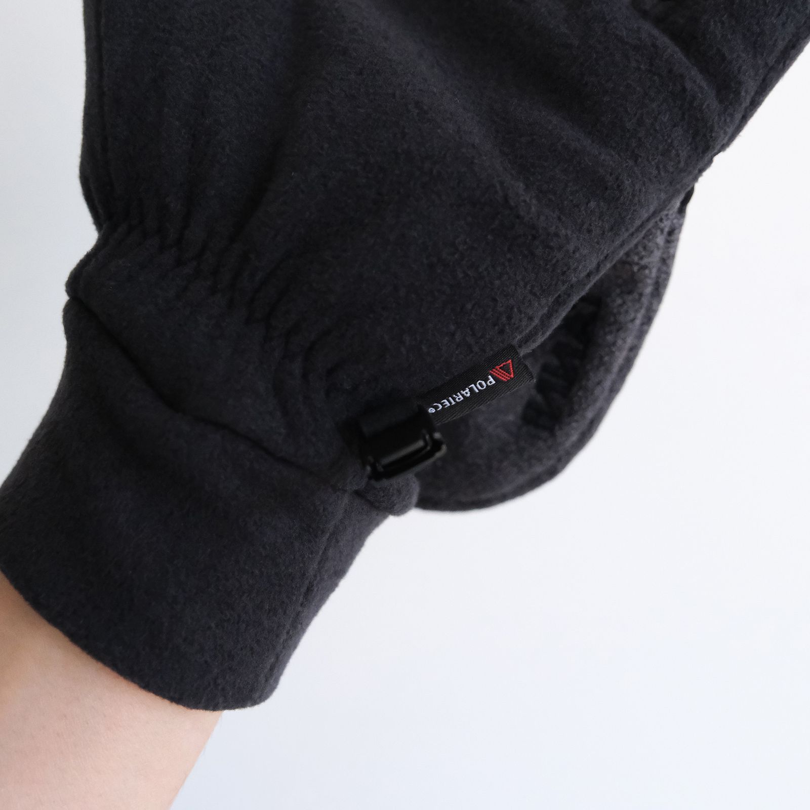Pigment Print Wash Polartec Mitten -グローブ-（Black / ブラック）