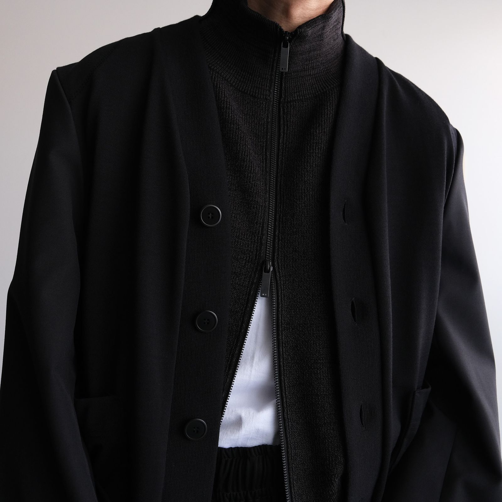 Driver's Knit Vest -ベスト-（Black / ブラック）