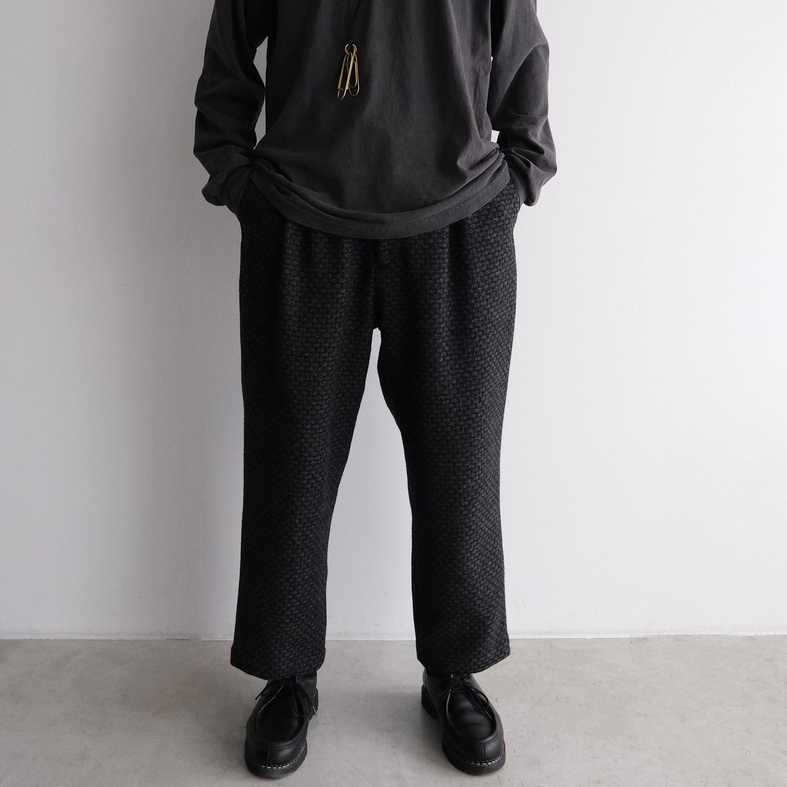 Bumpy Pants -パンツ-（Charcoal / チャコール）