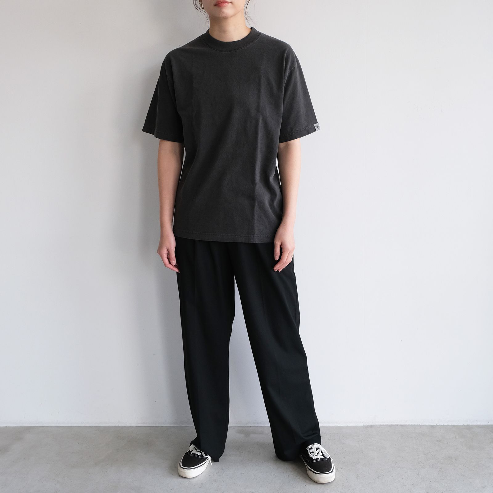 Pigment Black S/S -Tシャツ-（PD Black / ピグメントダイ ブラック）